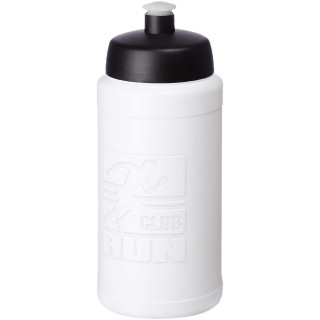 Baseline Rise 500 ml Sportflasche, weiss / schwarz