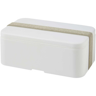 MIYO POP 700 ml einschichtige Lunchbox, weiß