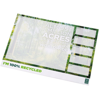 Desk-Mate® A3 recycelter Notizblock, weiss, 25 pages