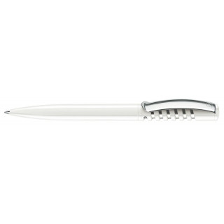senator New Spring Polished MC Druckkugelschreiber, weiß