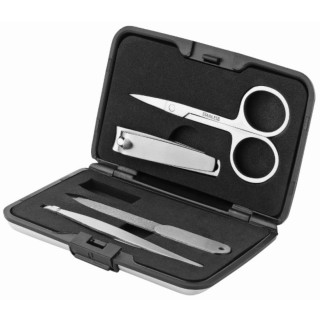 thanxx® Nageletui "Travel&Manicure", silber