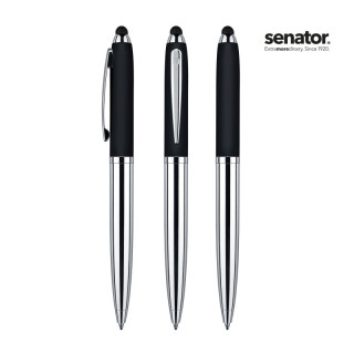 roubill Nautic Touch Pad Pen Drehkugelschreiber, schwarz