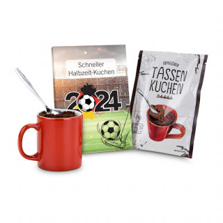Tassenkuchen Schokolade 70 g, Fußball EM 2024 Halbzeitpause
