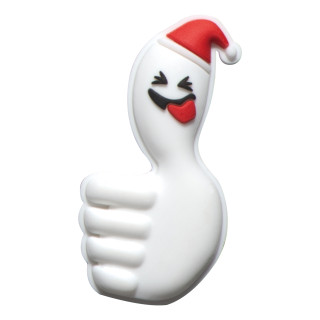 Weihnachtliche Sticker, weiss