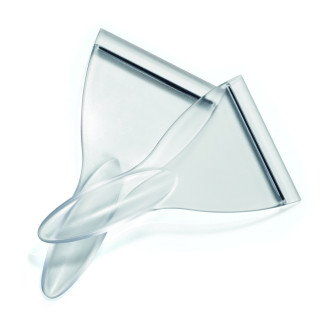 Stiel-Eiskratzer Premium transparet, transparent