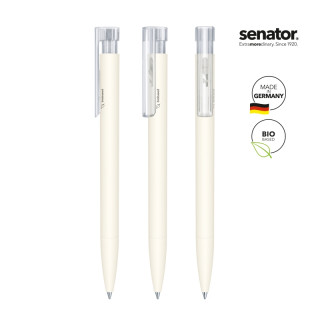 senator® Liberty Bio Druckkugelschreiber, natural weiß