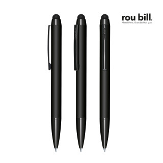 roubill Attract Soft Touch Kugelschreiber Touch Pad Pen, schwarz