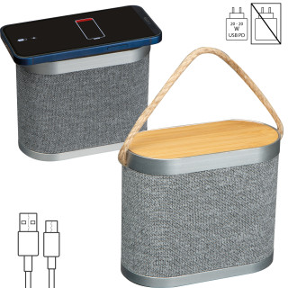 Bluetooth Lautsprecher, grau