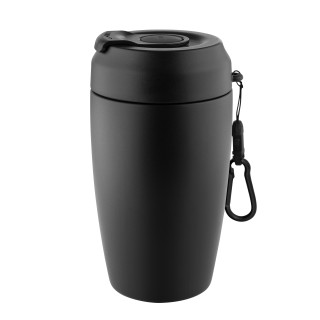 Metmaxx® Thermobecher "CremaExtensa WOWlock", schwarz