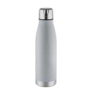 Metmaxx® Trinkflasche "GenerationRefill ProAntibak L", grau, silber