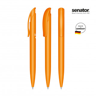 senator® Challenger Matt Recycled Druckkugelschreiber, orange 151