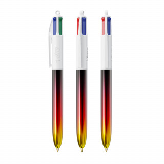 BIC® 4 Colours® Flaggen Kollektion, weiß, schwarz, rot, gelb