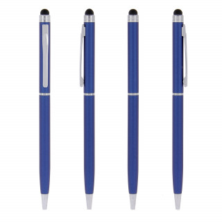 Matter Sleek Stylus Kugelschreiber, blau