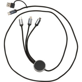 Ladekabel mit Leuchtfunktion INGE, schwarz