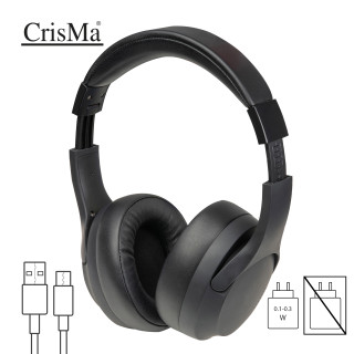 CrisMa Over-Ear Kopfhörer, schwarz