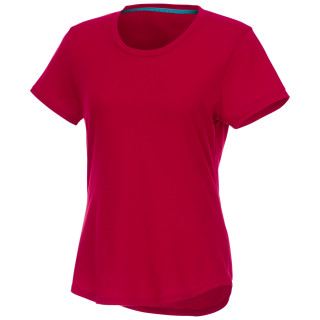 Jade T-Shirt aus recyceltem GRS Material für Damen, rot, S