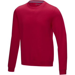 Jasper Pullover mit Rundhalsausschnitt aus Bio-Material für Herren, rot, XS