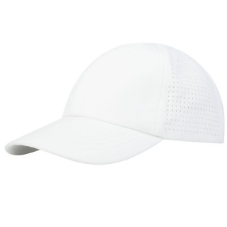Mica GRS recycelte Cool Fit Kappe mit sechs Segmenten, weiss