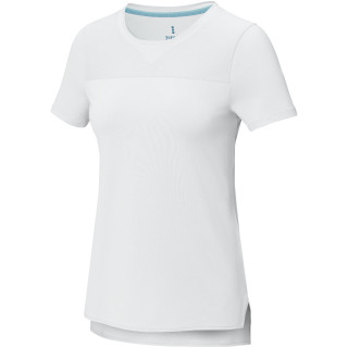 Borax Cool Fit T-Shirt aus recyceltem  GRS Material für Damen, weiß, XS