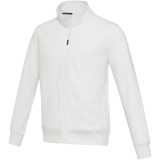 Galena Sweatjacke aus recyceltem Material Unisex , weiss, XS