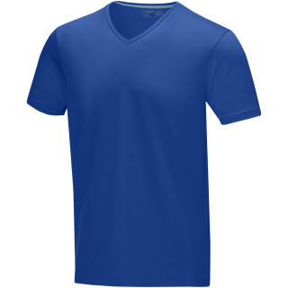 Kawartha T-Shirt für Herren mit V-Ausschnitt, blau, XS