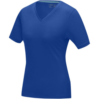 Kawartha T-Shirt für Damen mit V-Ausschnitt, blau, XS