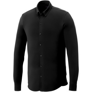 Bigelow Langarm Hemd, schwarz, 3XL