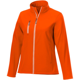 Orion Softshelljacke für Damen, orange, S