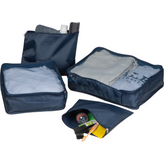 4-teiliges Travelset Belmont, dunkelblau
