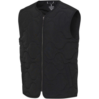 Quarz GRS-recycelte Thermoweste Unisex , schwarz, XS