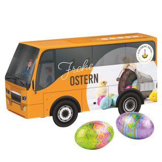 3D-Präsent "Bus", Klett Ostereier