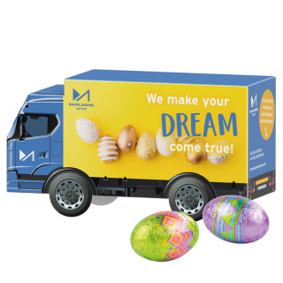 3D-Präsent LKW, Klett Ostereier