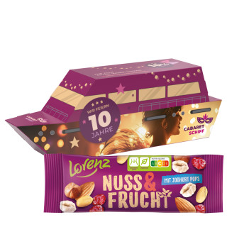 3D-Präsent mit Lorenz Nuss & Frucht - Schiff