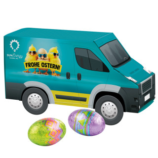 3D-Präsent Transporter, Klett Ostereier