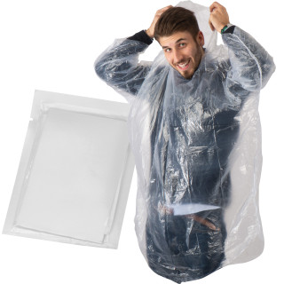 Transparenter Not-Poncho ERIC, transparent
