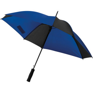 Regenschirm mit unterschiedlichen Segmenten, blau