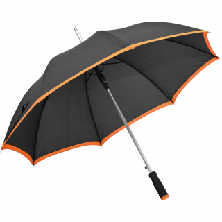 Automatik Regenschirm aus Pongee, orange