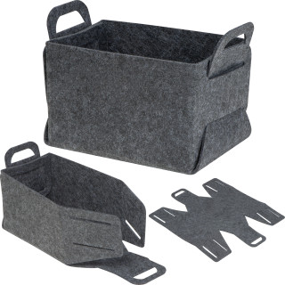 RPET Faltkörbchen Östersund, anthrazit