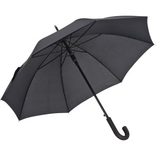 Automatik Regenschirm aus Pongee, schwarz