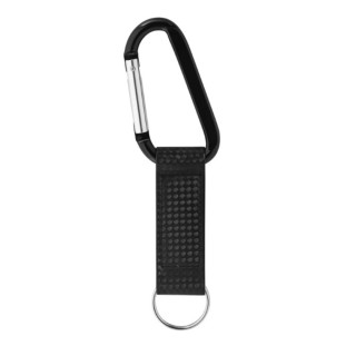 Metmaxx® Schlüsselanhänger "ImageClick", schwarz, carbon