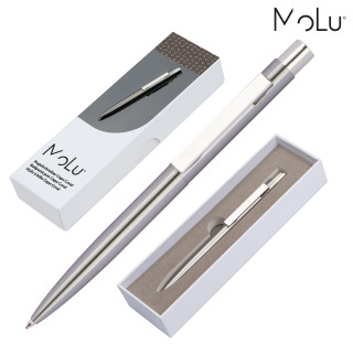 MoLu Edelstahlkugelschreiber Cape Coral, grau