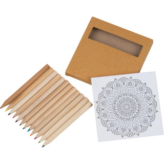 Mandala-Set für Kinder Ohio, mehrfarbig