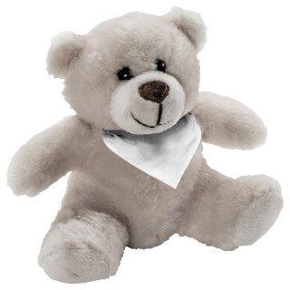 Teddybär Baby aus Plüsch CLEMENTE, beige