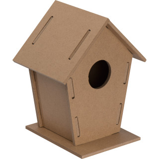 Vogelhäuschen, beige