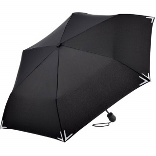 Taschenschirm Safebrella® LED-Lampe, schwarz
