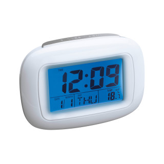Alarmuhr mit Thermometer REEVES-DILI, weiß