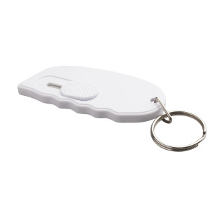 Mini-Cutter mit Schlüsselring RE98-TONGI, weiß