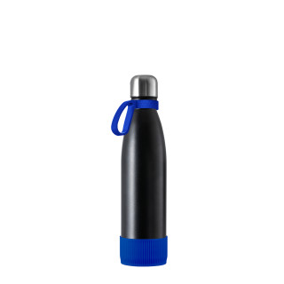 Thermotrinkflasche RETUMBLER-NIZZA, schwarz, blau, blau