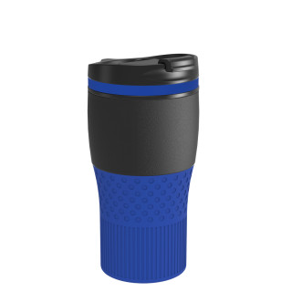 Thermobecher RETUMBLER-BAYAMO MEZZO CORPORATE, schwarz, blau, blau