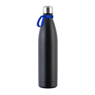 Thermotrinkflasche RETUMBLER-NIZZA XXL, schwarz, blau